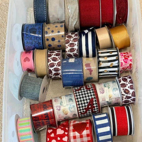 Assorted Decorative Ribbon Collection - Picture 1 of 2